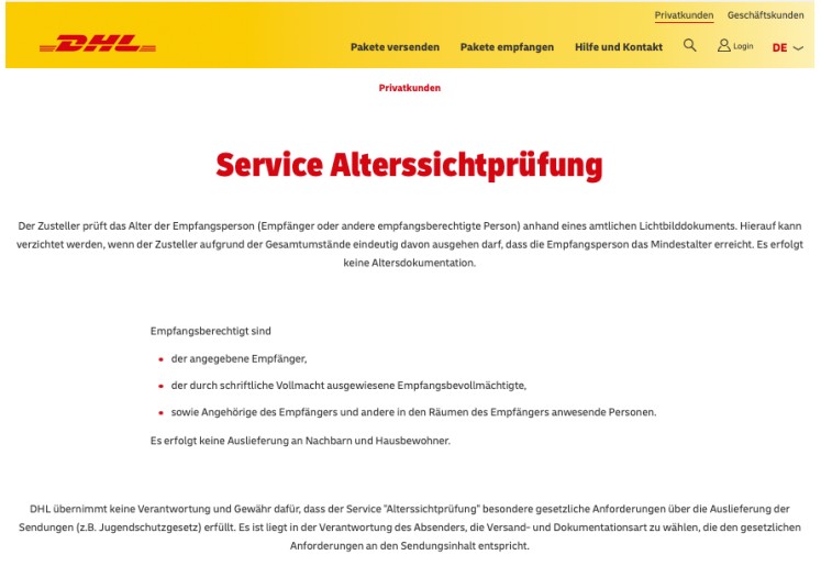 Alterssichtpr&uuml;fung